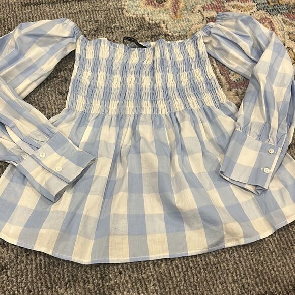 Walter Baker Gingham Top  - Picture 3 of 8